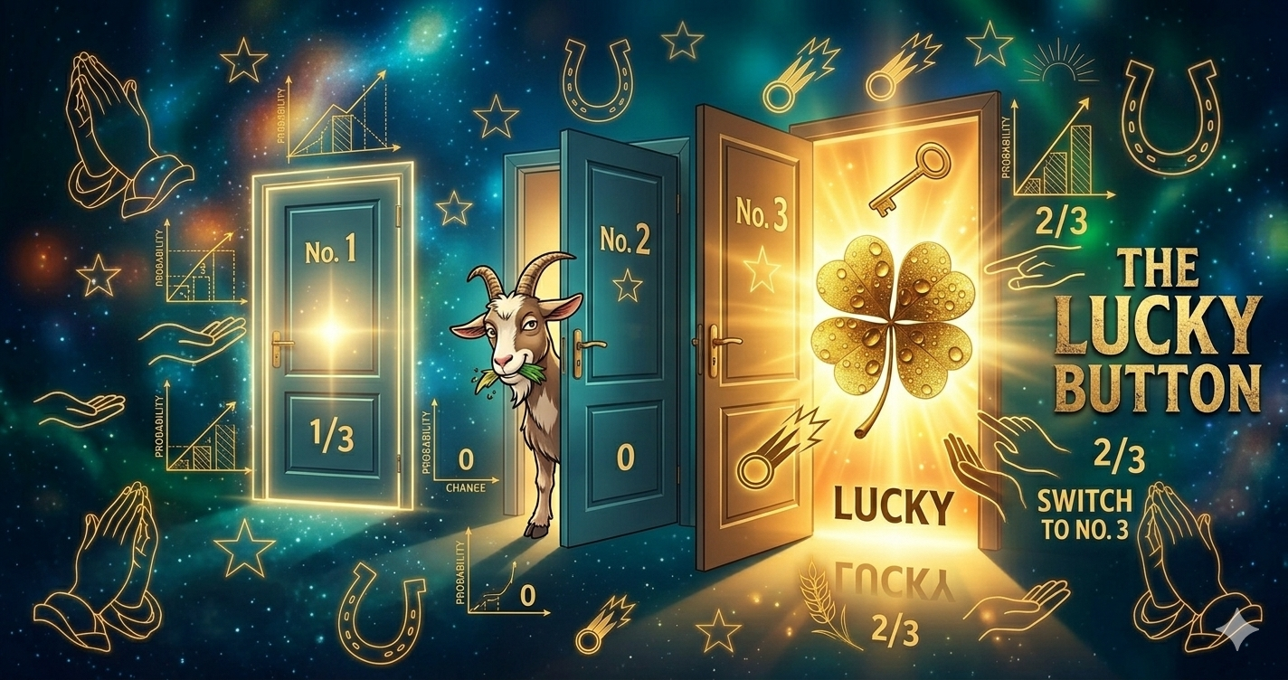 The Monty Hall Problem: Why Switching Doors Is Always Luckier